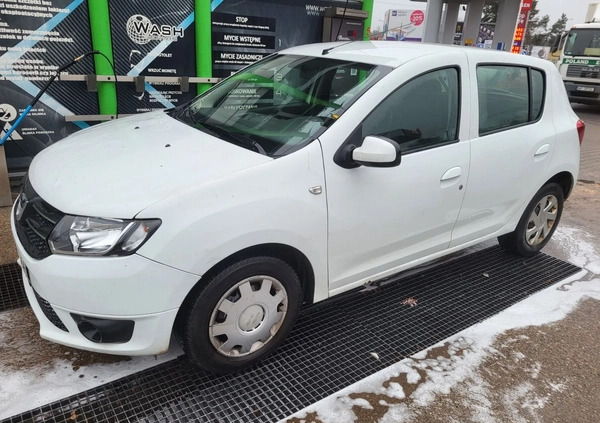 Dacia Sandero cena 14000 przebieg: 186000, rok produkcji 2013 z Otwock małe 37